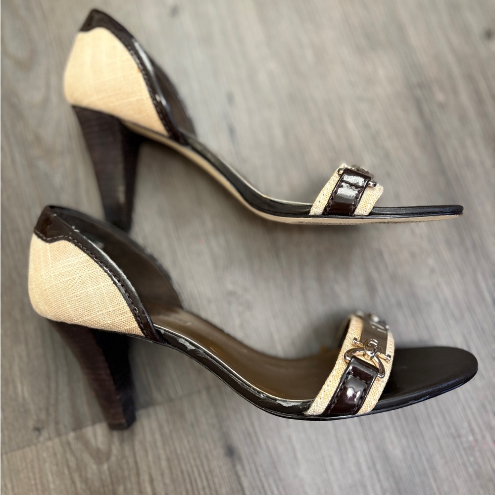 Vintage Etienne Aigner Two-Tone Women's Heels